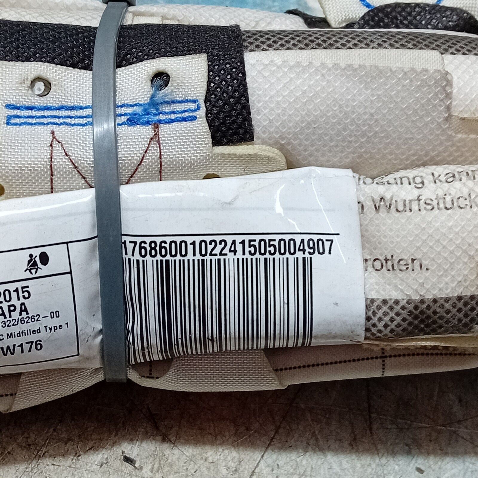 MERCEDES A CLASS W176 CURTAIN ROOF AIRBAG MODULE LEFT 2012-2018 A1768600102