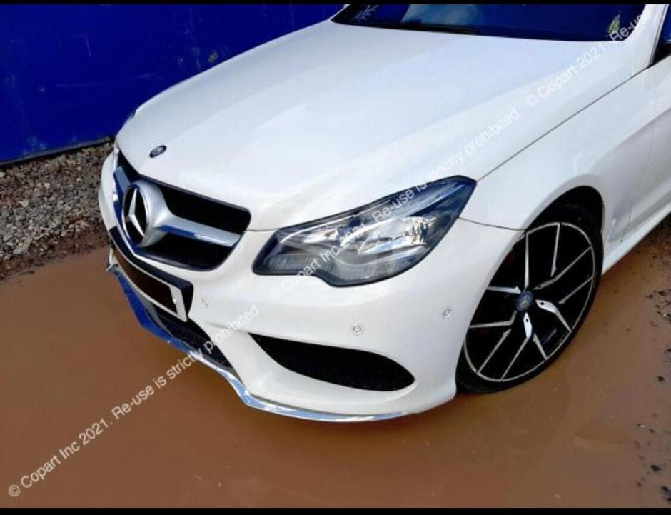 MERCEDES BENZ E-CLASS COUPE W207/BREAKING - FRONT BUMPER , BONNET AND BOTH WINGS