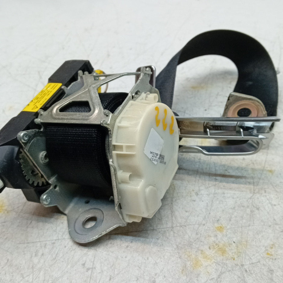 MERCEDES S-CLASS W222 PASSENGER LEFT SEAT BELT BLACK A2228600785 2015 FM001452