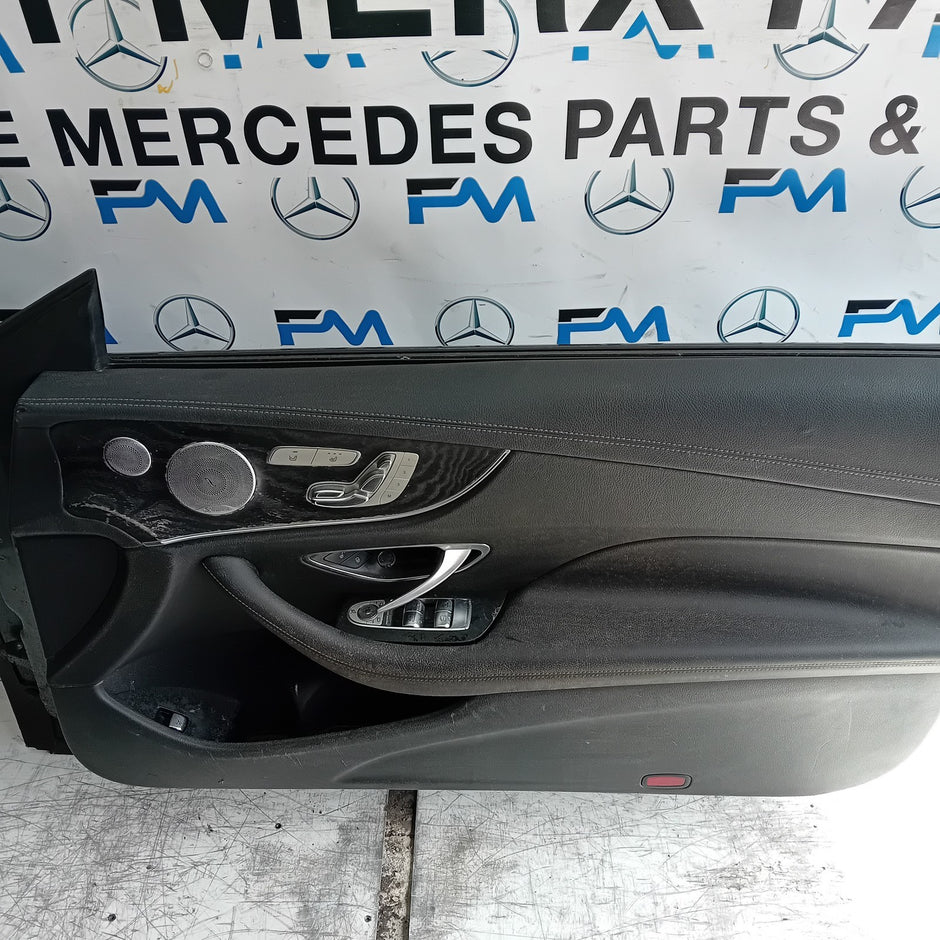 MERCEDES E-CLASS C238 CP DRIVER FRONT DOOR OSF 2016 ON GREY COMPLETE FMD405