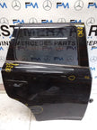 MITSUBISHI OUTLANDER DRIVER SIDE REAR DOOR O/S/R COMPLETE BLACK FMD89