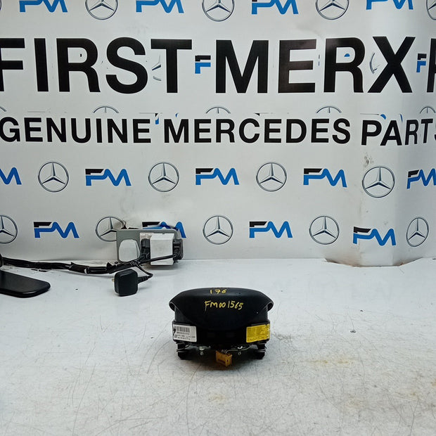 MERCEDES BENZ A-CLASS W176 STEERING WHEEL AIRBAG DRIVER OS RIGHT Q02 FM001565