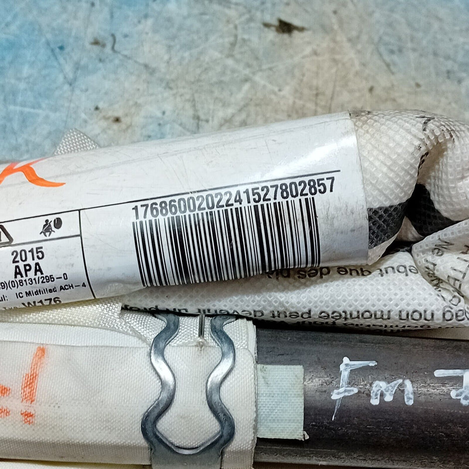 MERCEDES A CLASS ROOF AIRBAG RIGHT SIDE A1768600202 W176 A200 ROOF AIRBAG 2016