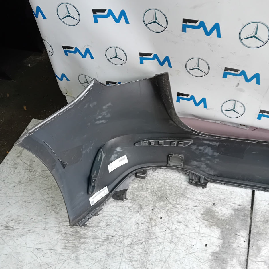 MERCEDES BENZ  A-CLASS W177 REAR BUMPER A1778854701 2018 GREY FMX15