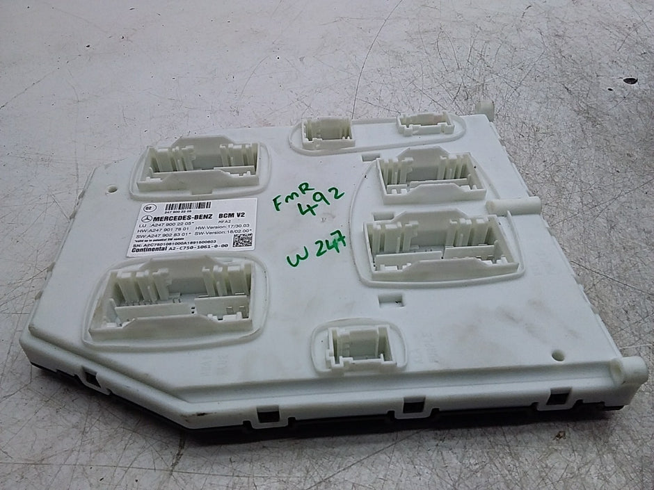 MERCEDES BENZ  B-CLASS W247  BODY CONTROL UNIT ECU A2479002205 FMR492