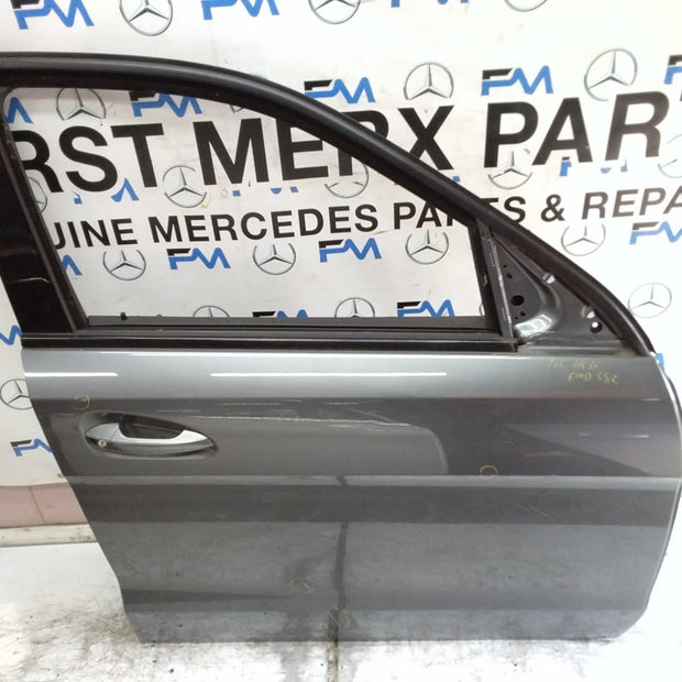 MERCEDES M-CLS W166  DRIVER REAR DOOR OSF GREY 2011-15 COMPLETE FMD582