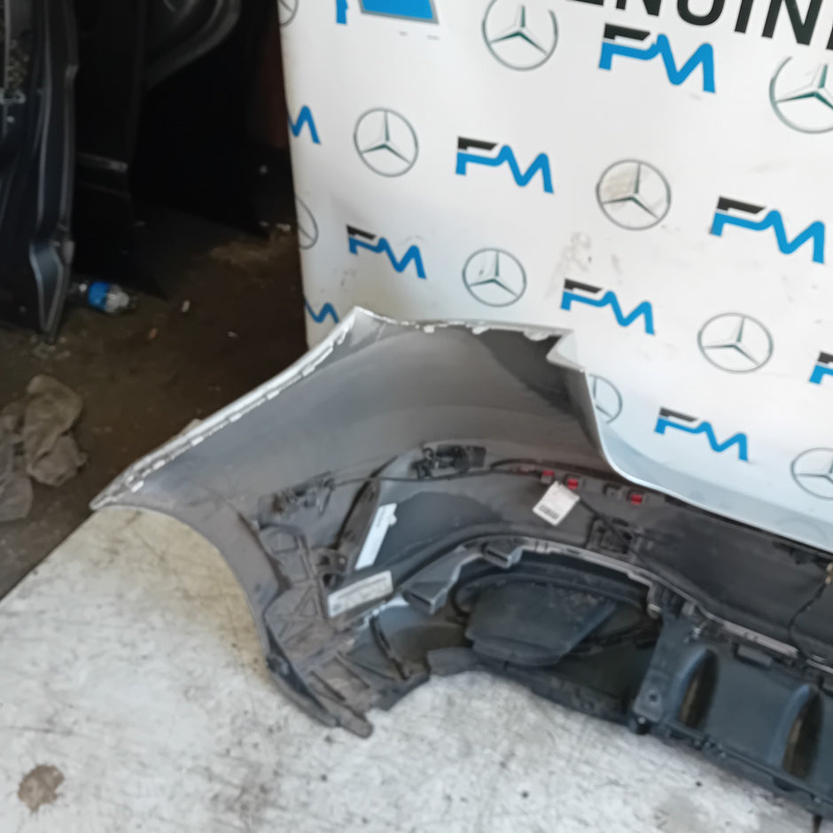 MERCEDES BENZ A-CLASS W177 REAR BUMPER A1778804801 2018 GREY COMPLETE FMX158