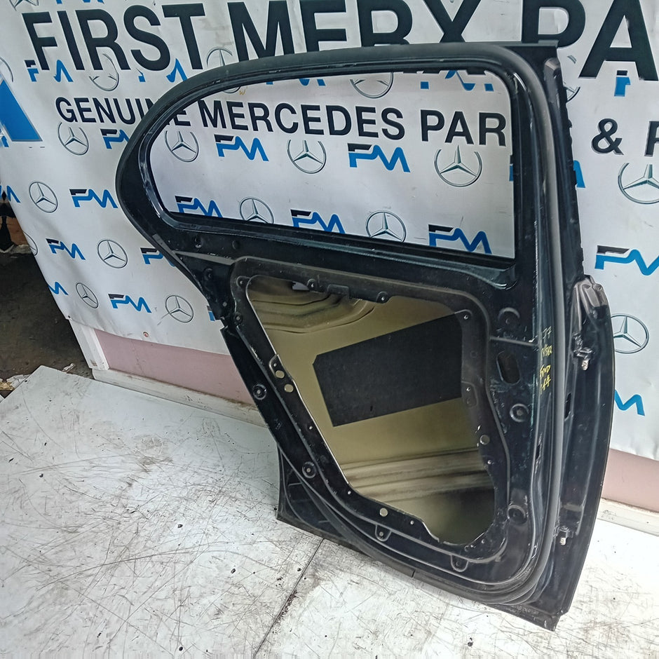 MERCEDES BENZ A-CLASS W177 PASSENGER SIDE REAR DOOR N/S/R BLACK  FMD144