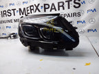 MERCEDES C CLASS W205 COMPLETE HEADLIGHT FACELIFT DRIVER OS A2059068202 FMH103
