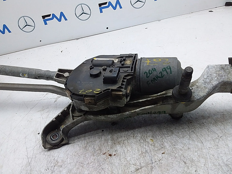 MERCEDES C-CLS W204 WIND SCREEN WIPER LINKAGE AND MOTOR A2048201140 FMR299