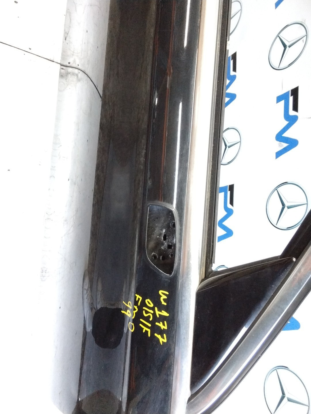 MERCEDES BENZ  A-CLASS W177 DRIVER SIDE FRONT DOOR O/S/F BLACK FMD99