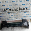 MERCEDES BENZ  A-CLASS W177 REAR BUMPER 2018 A1778851301 BLACK FMX22