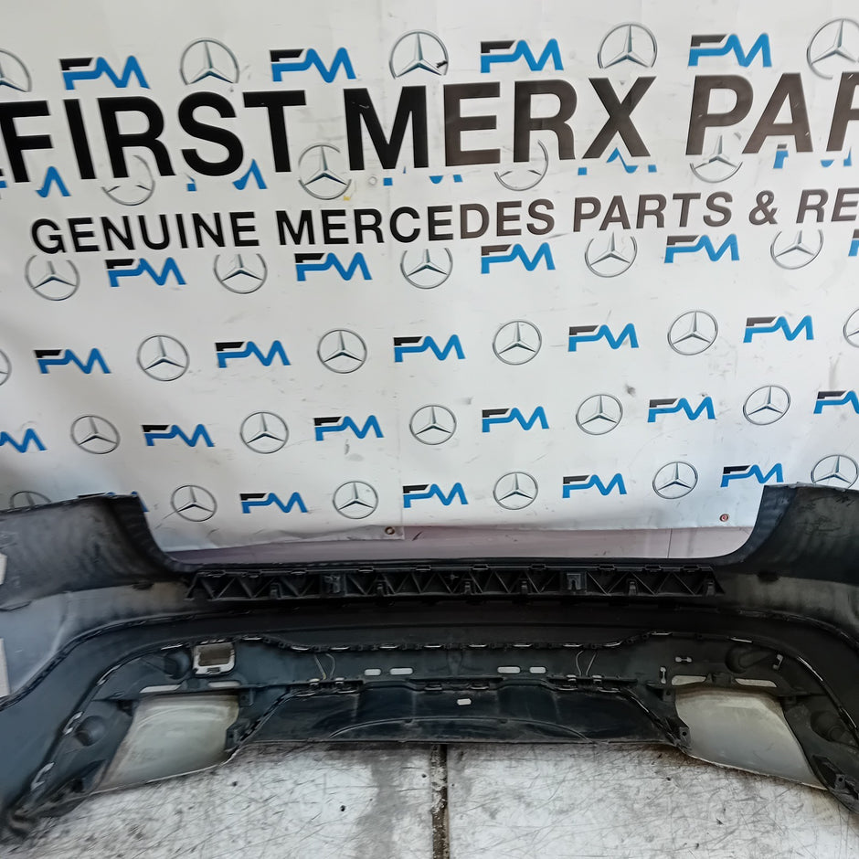 MERCEDES BENZ GLA W156 REAR BUMPER BLUE 2013-19 ON A1568802540 COMPLETE FMX122