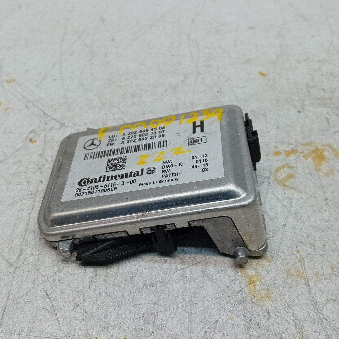 MERCEDES BENZ S-CLASS W222 FRONT WINDSHIELD CAMERA CONTROL A2229004508 FM001259