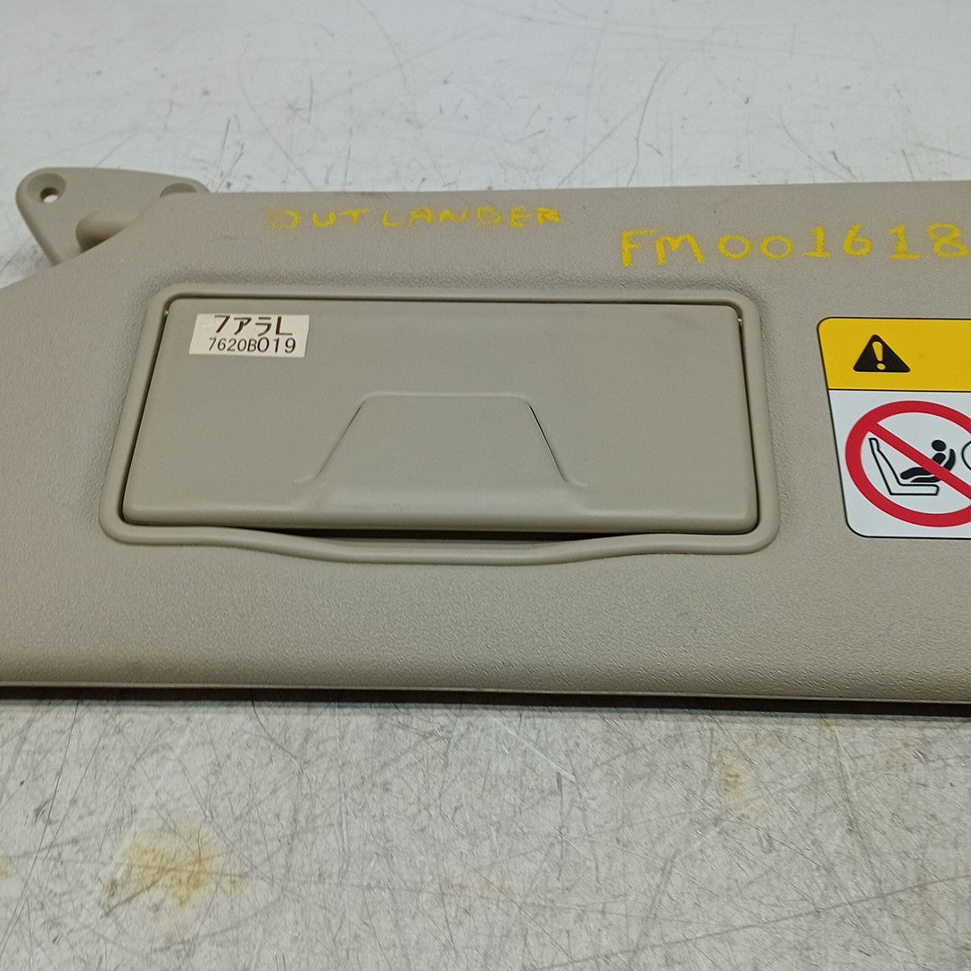 MITSUBISHI OUTLANDER MK3 SUN VISOR PASSENGER SIDE 7620B019 2014 FM001618