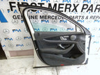 MERCEDES E-CLASS W213 SLN PASSENGER FRONT DOOR NSF WHITE 2016 ON COMPLETE FMD326