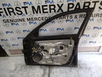 MERCEDES BENZ  C-CLASS W204 DRIVER FRONT DOOR OSF BLACK 2008-14  FMD581