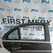 MERCEDES BENZ C-CLASS W205 DRIVER SIDE REAR DOOR O/S/R BLACK COMPLETE FMD142