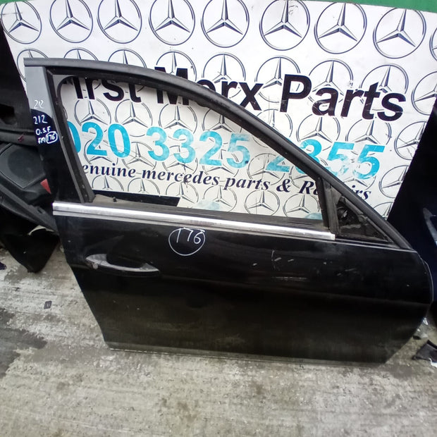 MERCEDES BENZ E-CLASS W212 DRIVER SIDE FRONT DOOR ( OFF SIDE FRONT )