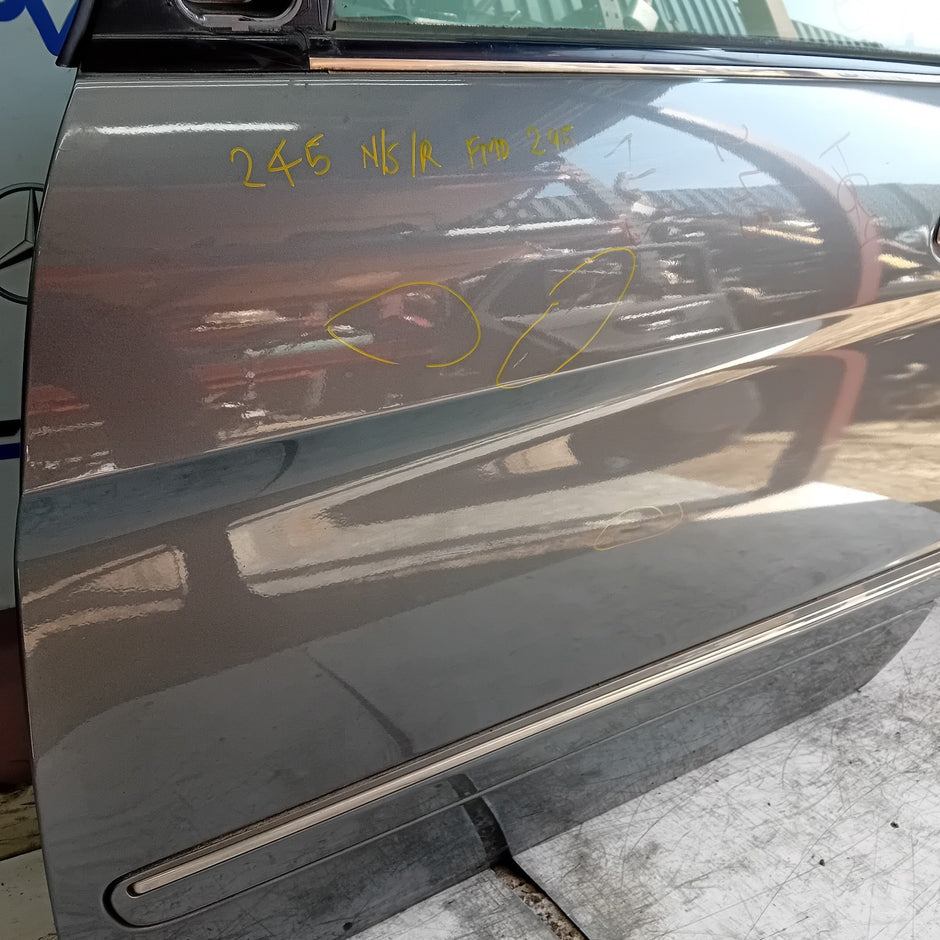 MERCEDES BENZ B-CLASS W245 PASSENGER REAR DOOR NSR GREY 2005-11 COMPLETE FMD295