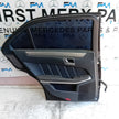 MERCEDES E-CLASS W212 PASSENGER REAR DOOR NSR BLACK 2014 COMPLETE FMD466