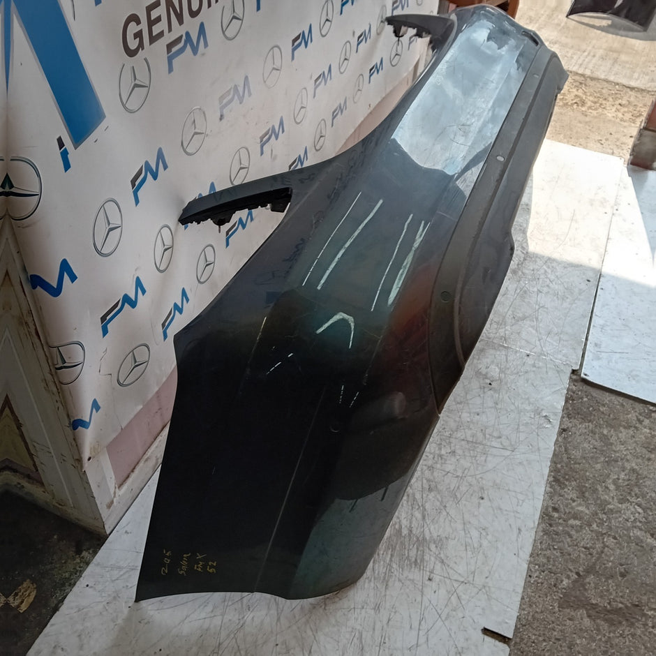 MERCEDES BENZ C-CLASS W205 SLN REAR BUMPER 2015 GREY A2058850138 FMX52