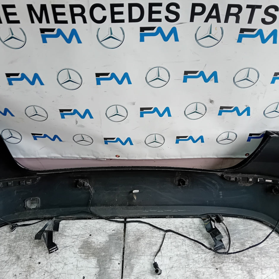 MERCEDES BENZ  A-CLASS W177 REAR BUMPER A1778856502 2018 BLACK FMX17