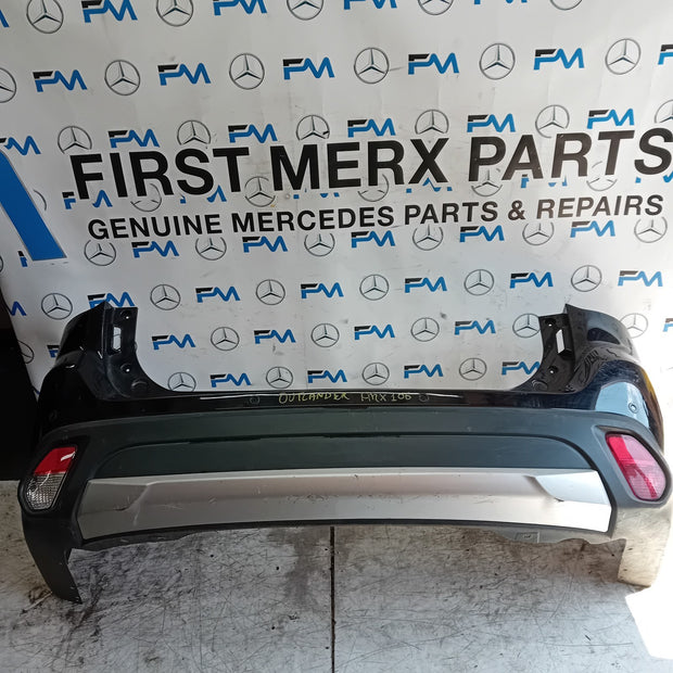 MITSUBISHI OUTLANDER MK3 REAR BUMPER BLACK 2013 COMPLETE FMX106