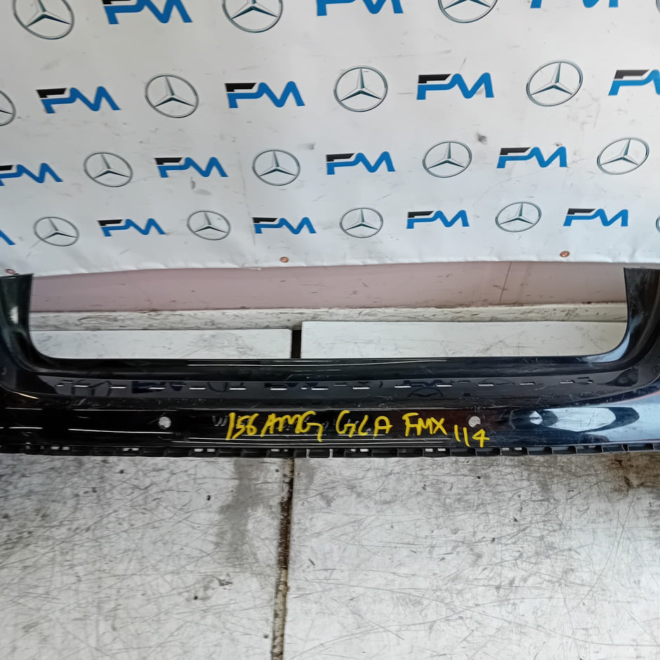 MERCEDES BENZ GLA X156 AMG REAR BUMPER BLACK 2014-19  A1568852425 FMX114