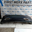 MERCEDES BENZ  A-CLASS W176 REAR BUMPER A1768803400 2016 BLACK COMPLETE FMX20