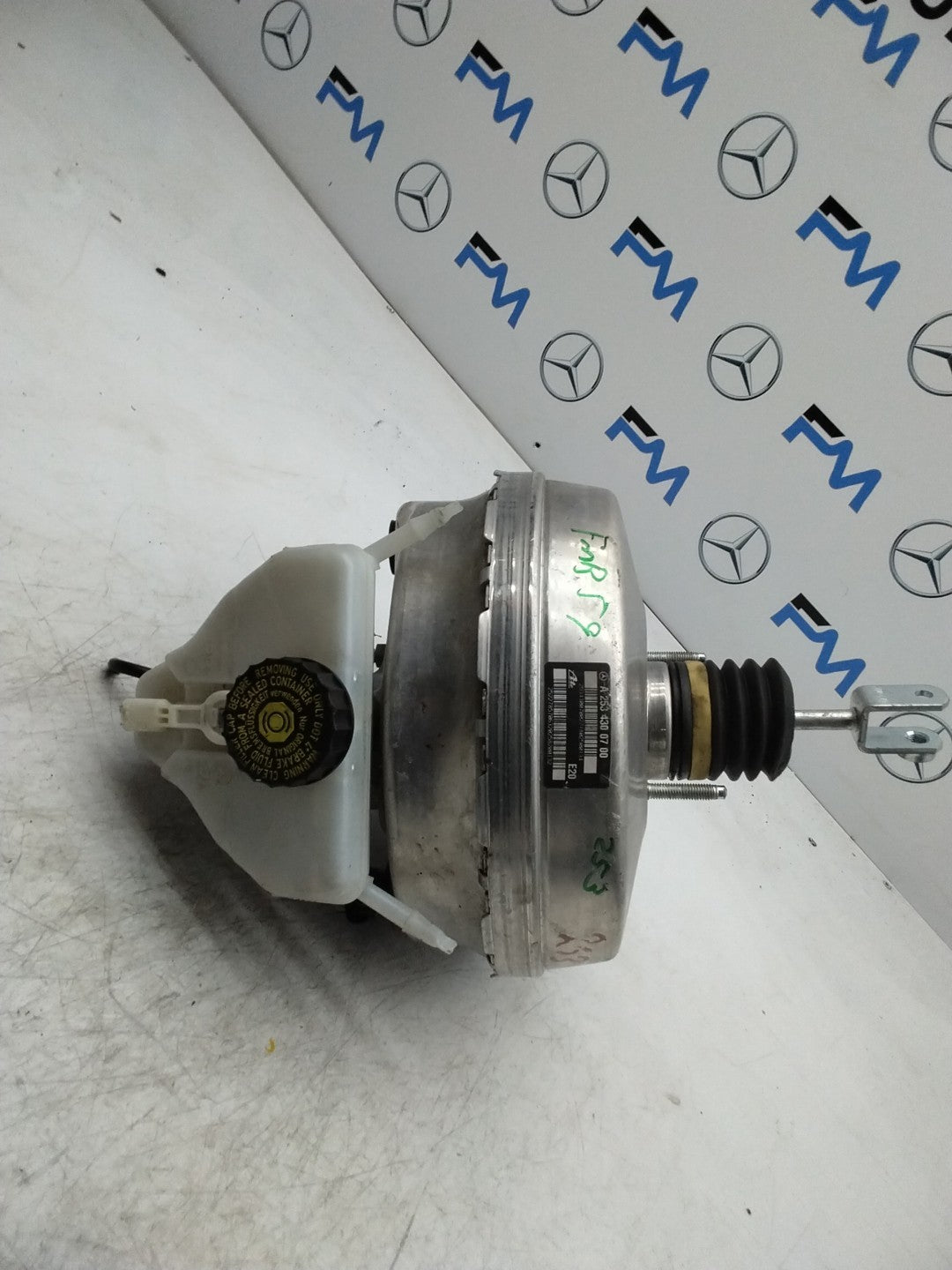 MERCEDES BENZ GLC X253 BRAKE MASTER CYLINDER WITH SERVO A2534300700 FMB59