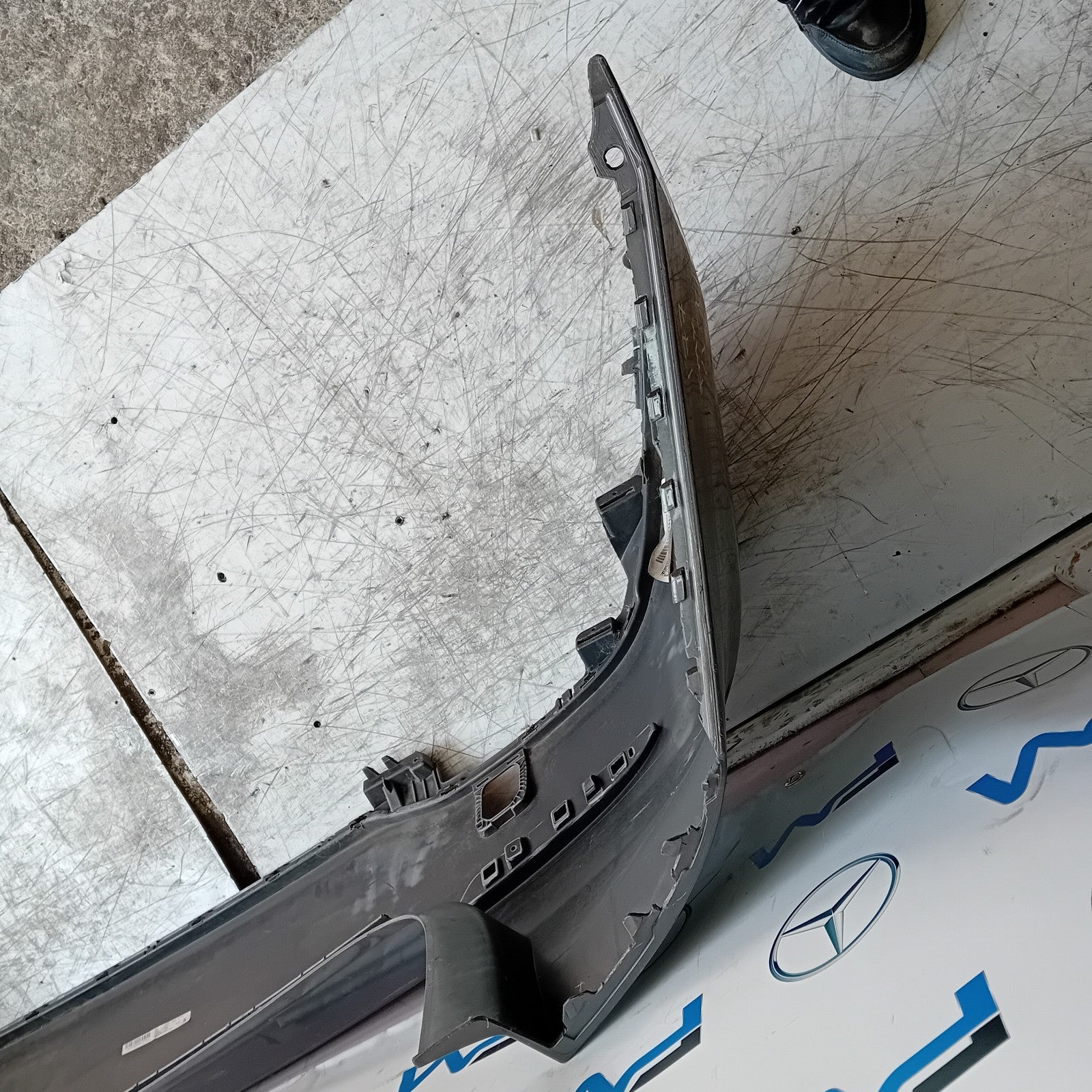 MERCEDES BENZ A-CLASS W177 REAR BUMPER 2019 GREY A1778804701 FMX47