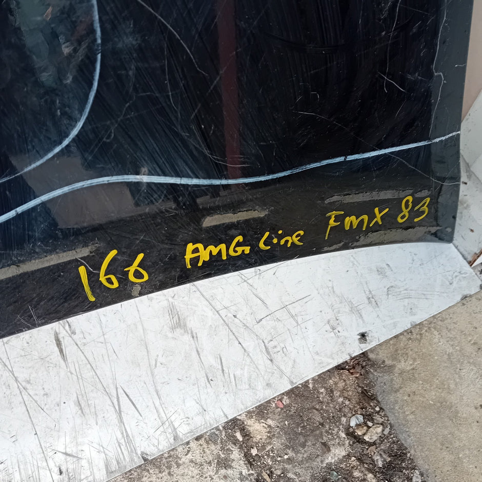 MERCEDES BENZ  GLE W166 SALOON REAR BUMPER BLACK 2016 A1668853024 FMX83
