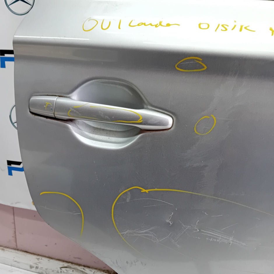 MITSUBISHI OUTLANDER MK3 DRIVER SIDE REAR DOOR OSR SILVER 2013 FMD412