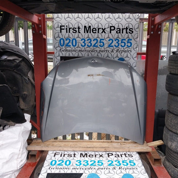 MERCEDES C CLASS W204 FACELIFT BONNET GREY 2011-2013