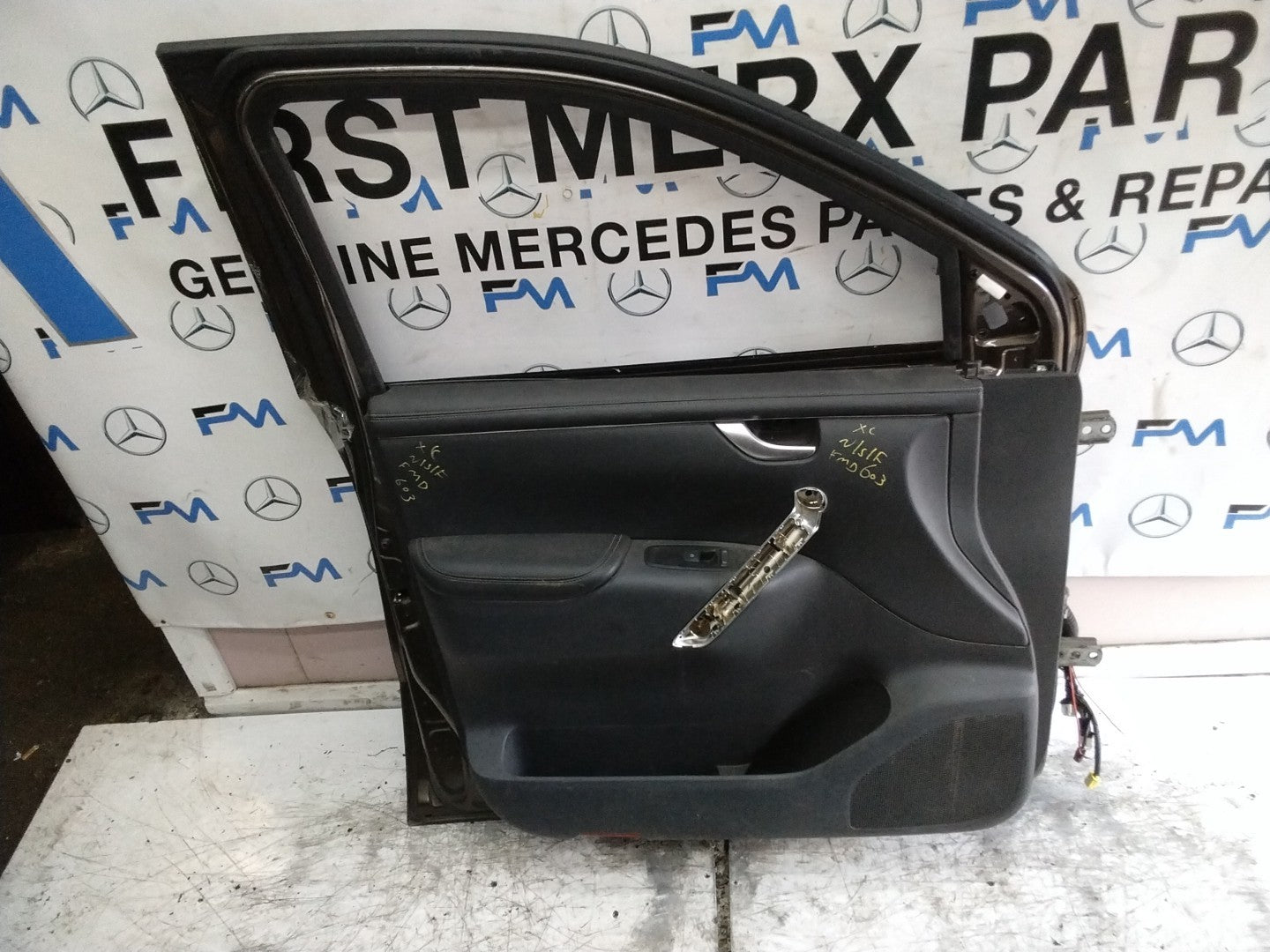 MERCEDES X-CLS W470 PASSENGER FRONT DOOR NSF GREY 2017-20  FMD603