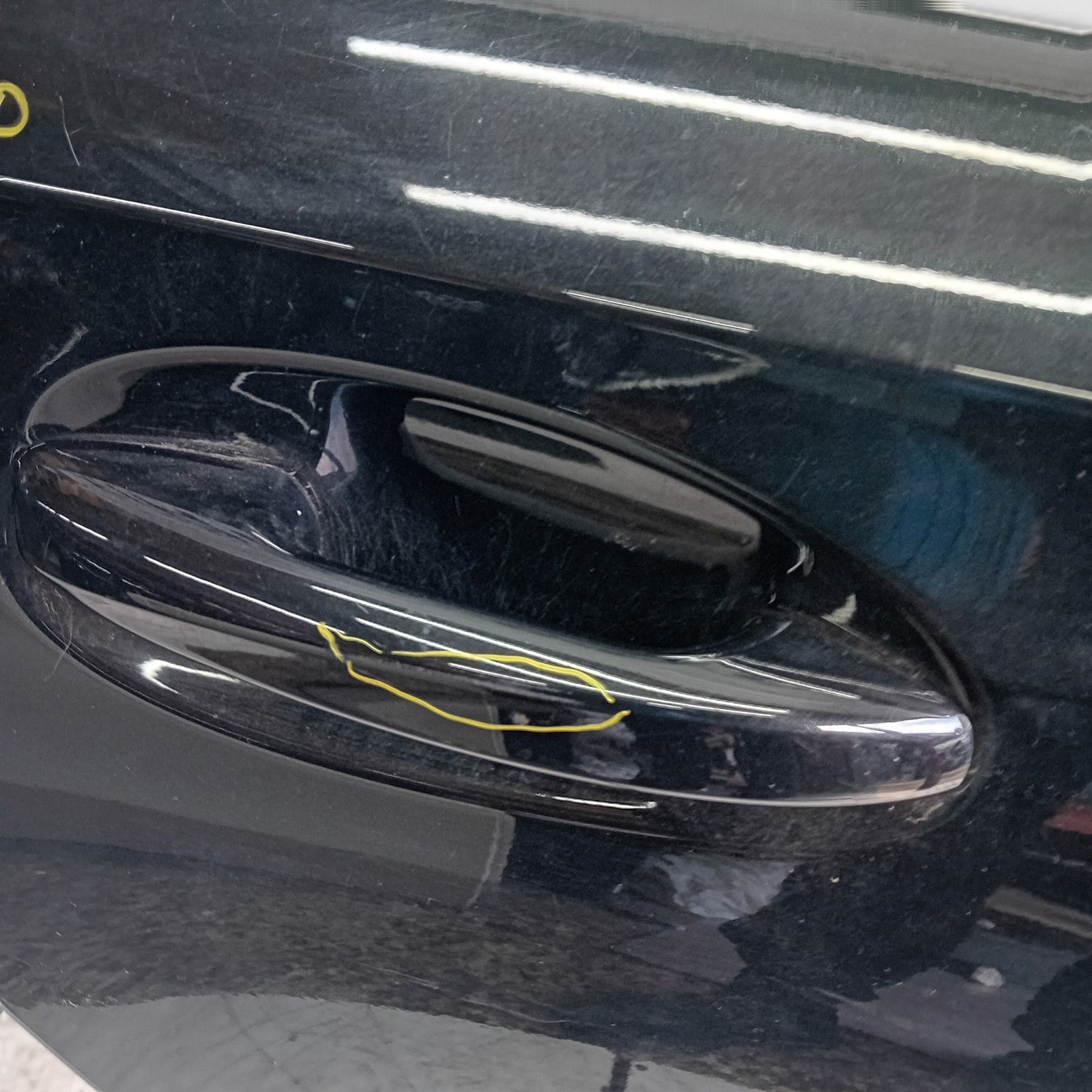MERCEDES BENZ A-CLASS W177 DRIVER SIDE REAR DOOR O/S/R BLACK  COMPLETE FMD150