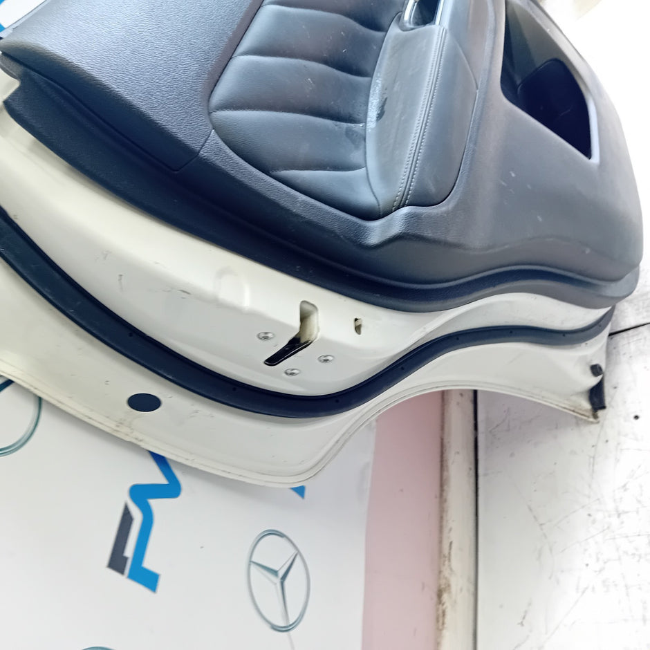 MITSUBISHI OUTLANDER MK3 DRIVER SIDE REAR DOOR OSR WHITE 2013 ON COMPLETE FMD179