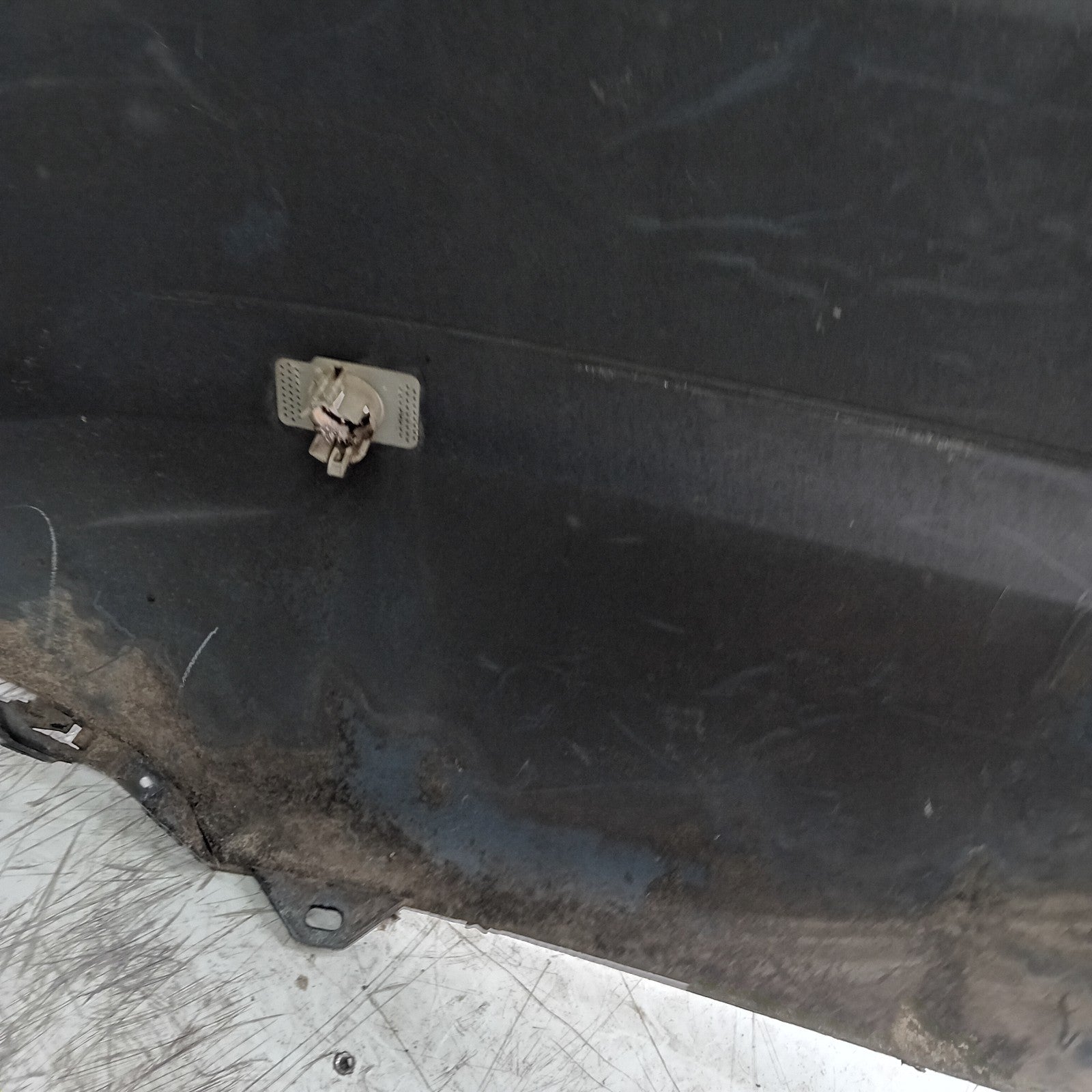 MERCEDES C-CLASS W205 SLN REAR BUMPER 2014 BLACK  A2058850138 COMPLETE FMX43