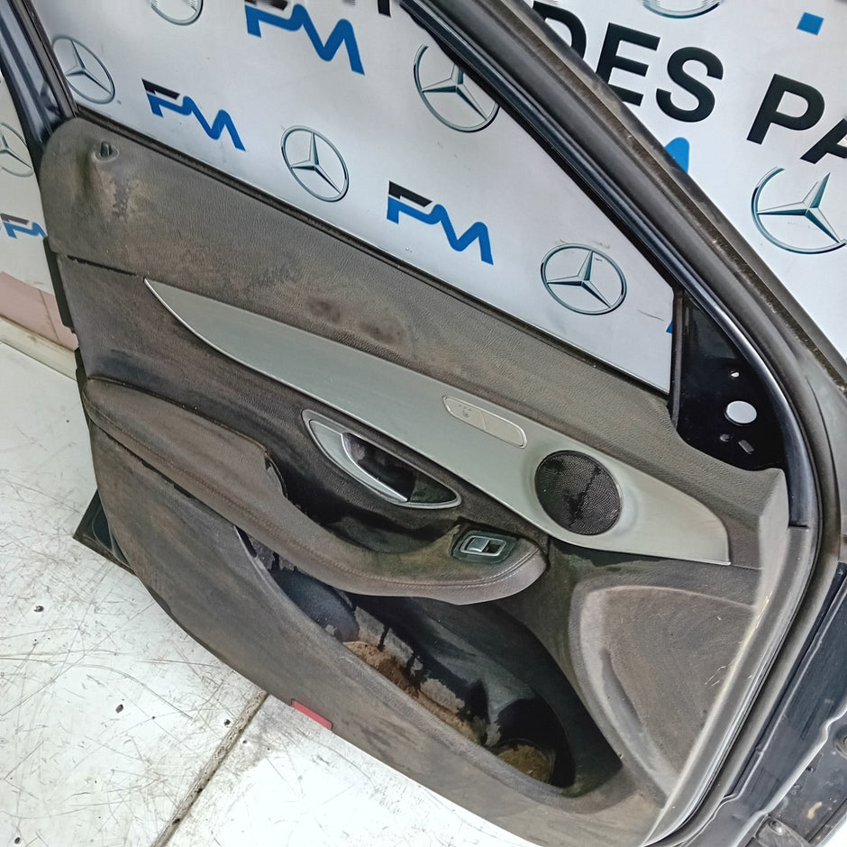 MERCEDES BENZ C-CLASS W205 PASSENGER SIDE FRONT DOOR N/S/F COMPLETE FMD128