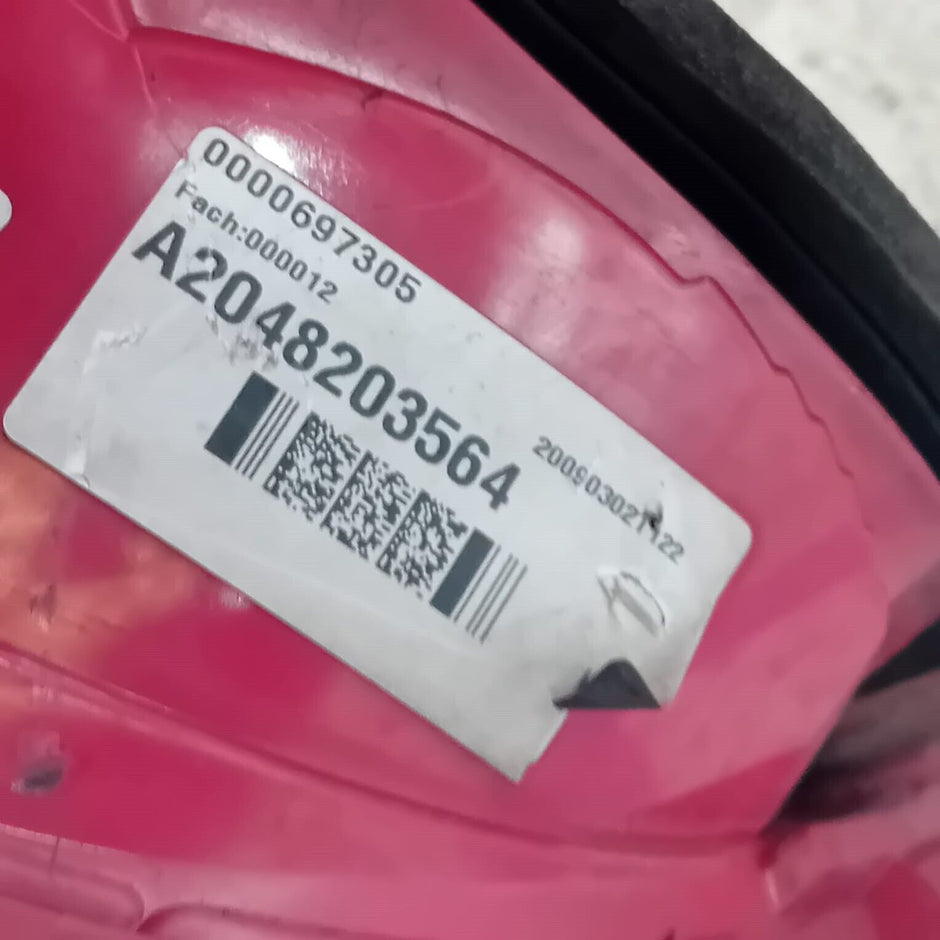 MERCEDES BENZ C-CLASS ESTATE S204 REAR PASSENGER SIDE TAIL LIGHT A2048203564