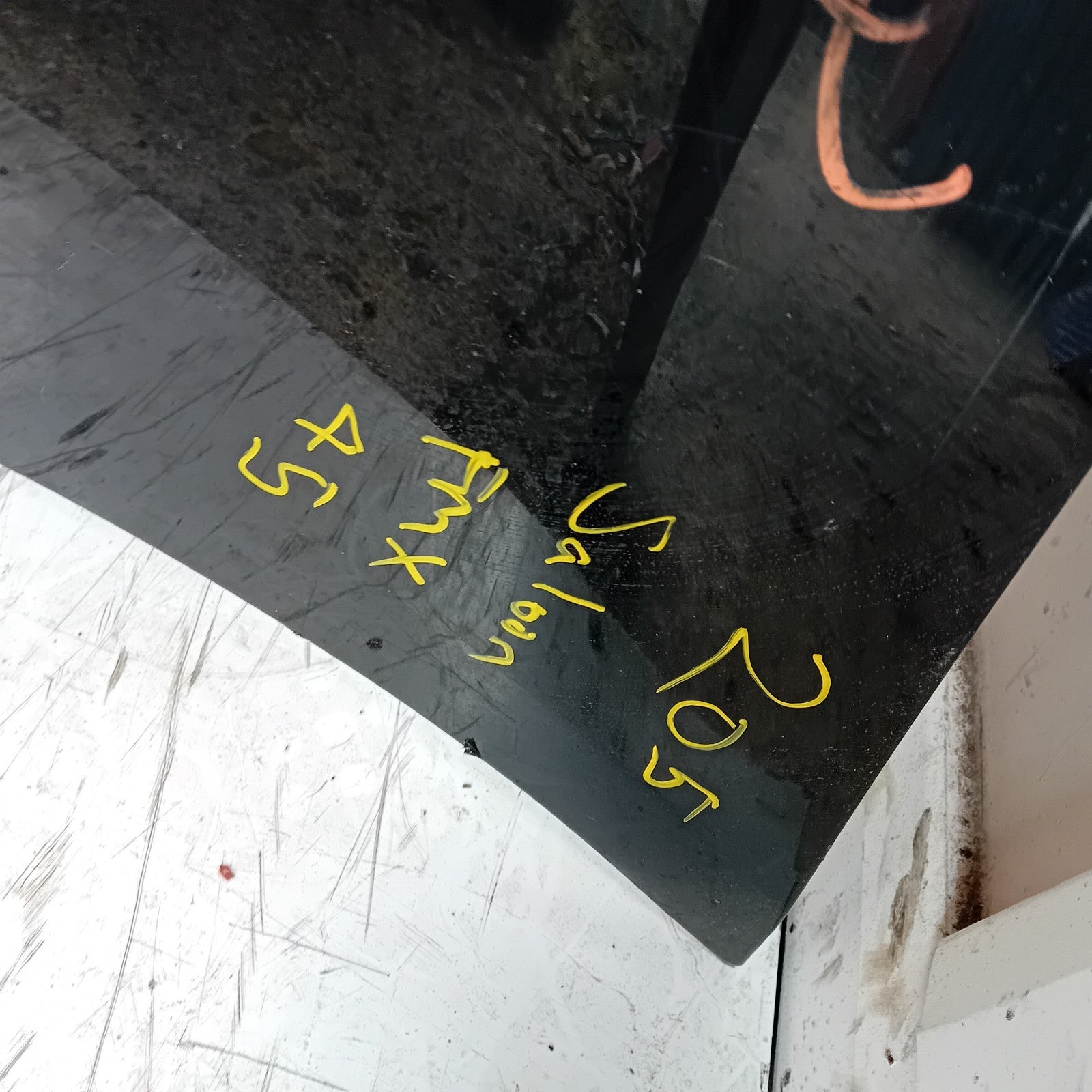 MERCEDES C-CLASS W205 SLN REAR BUMPER 2014 BLACK A2058555738 FMX45