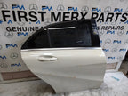 MERCEDES BENZ  A-CLASS W176  DRIVER REAR DOOR OSR WHITE 2012-2018 FMD555