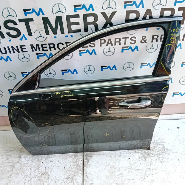 MERCEDES A-CLASS W177 PASSENGER FRONT DOOR NSF BLACK 2018 ON COMPLETE FMD212