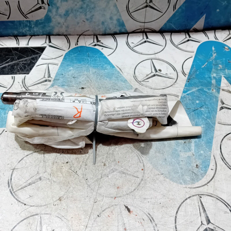 MERCEDES A CLASS ROOF AIRBAG RIGHT SIDE A1768600202 W176 A200 ROOF AIRBAG 2016