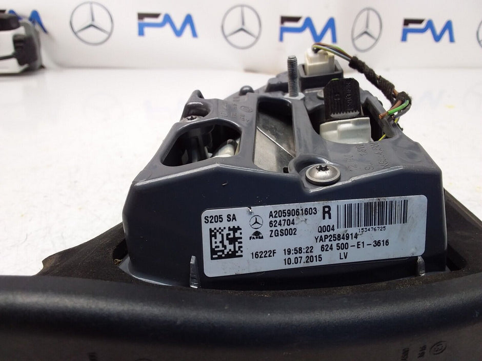 2020 MERCEDES  C CLASS W205 REAR DRIVER SIDE O/S LED LIGHT A2059061603 FMT27