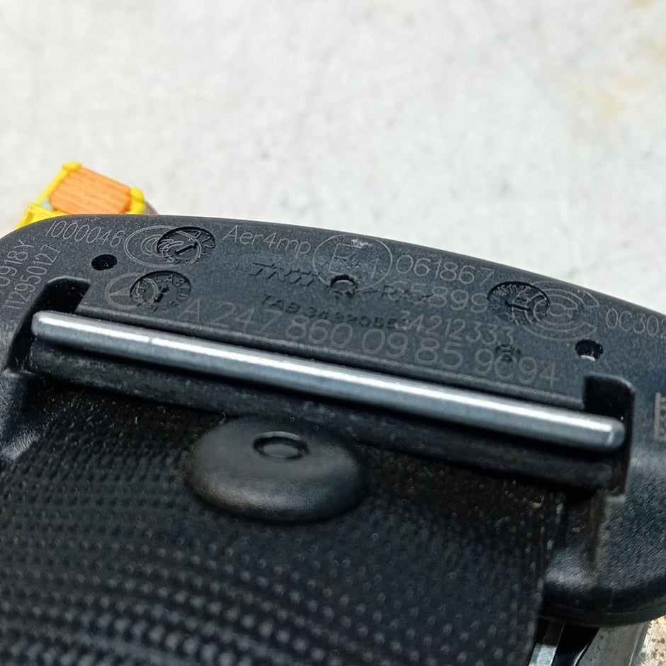 MERCEDES B-CLASS W247 SEAT BELT REAR LEFT PASSENGER SIDE NSR A2478600985 FMS465