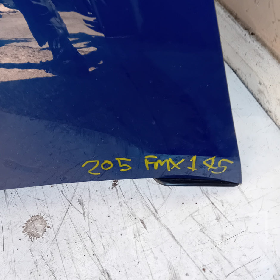 MERCEDES BENZ C-CLASS W205 REAR BUMPER BLUE 2014 A2058555738 FMX145