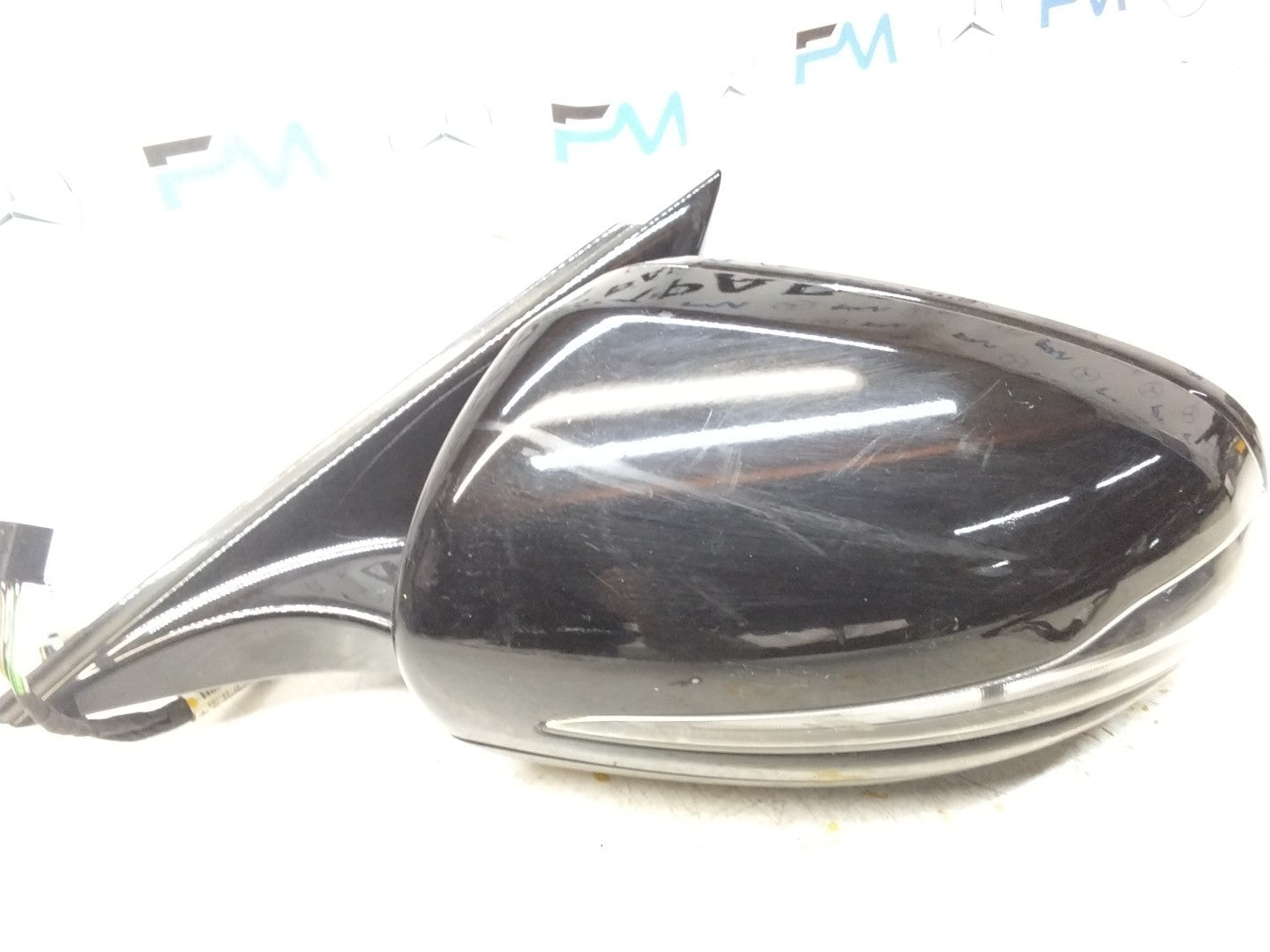 MERCEDES E-CLASS 2016 On W213 PASSENGER SIDE WING MIRROR A2138102500 BLACK FMM16