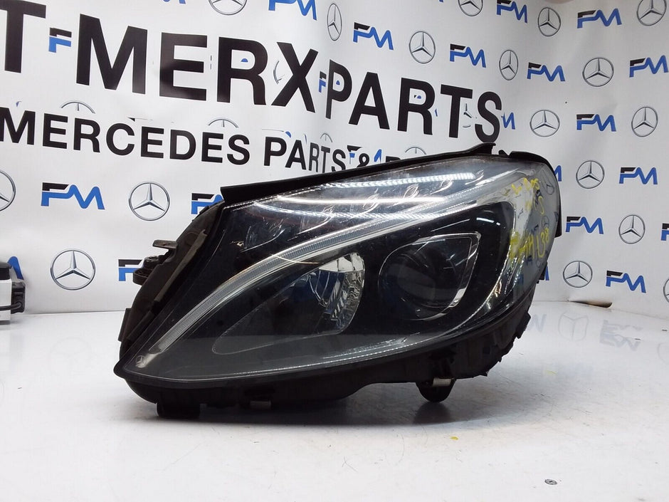 2014 MERCEDES C-CLASS W205 HEADLIGHT PASSENGER NS A1698201361 FMH138